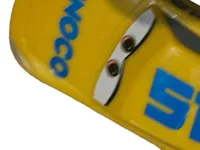 Disney Pixar Cars Dinoco 51 Spielzeugauto Modellauto Gelb 7,5 cm 3