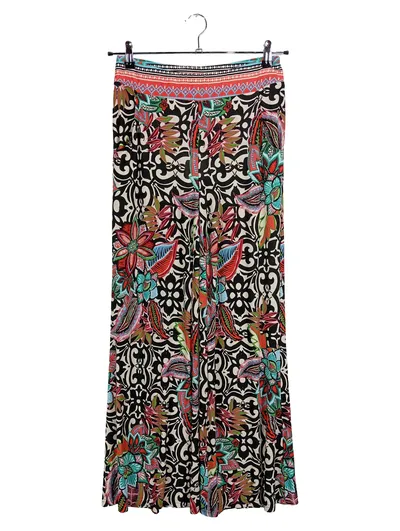 Joseph Ribkoff Damen Stoffhose Bohemian Gr. 34/XS Blumen Muster