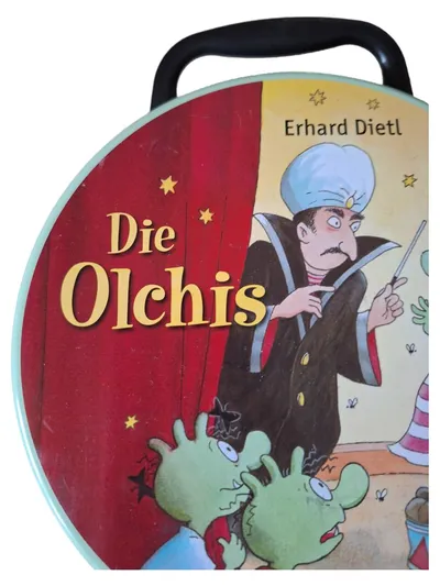 Die Olchis Zirkus Koffer Kinder Zauberkasten Oetinger Sammelbox