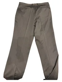 Hugo Boss Anzughose Herren Grau Wolle Business Gr. 50 Strukturmuster 2