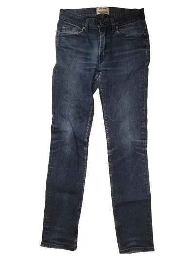 ACNE STUDIOS Slim Fit Jeans Herren W30/L32 Blau Denim Hose