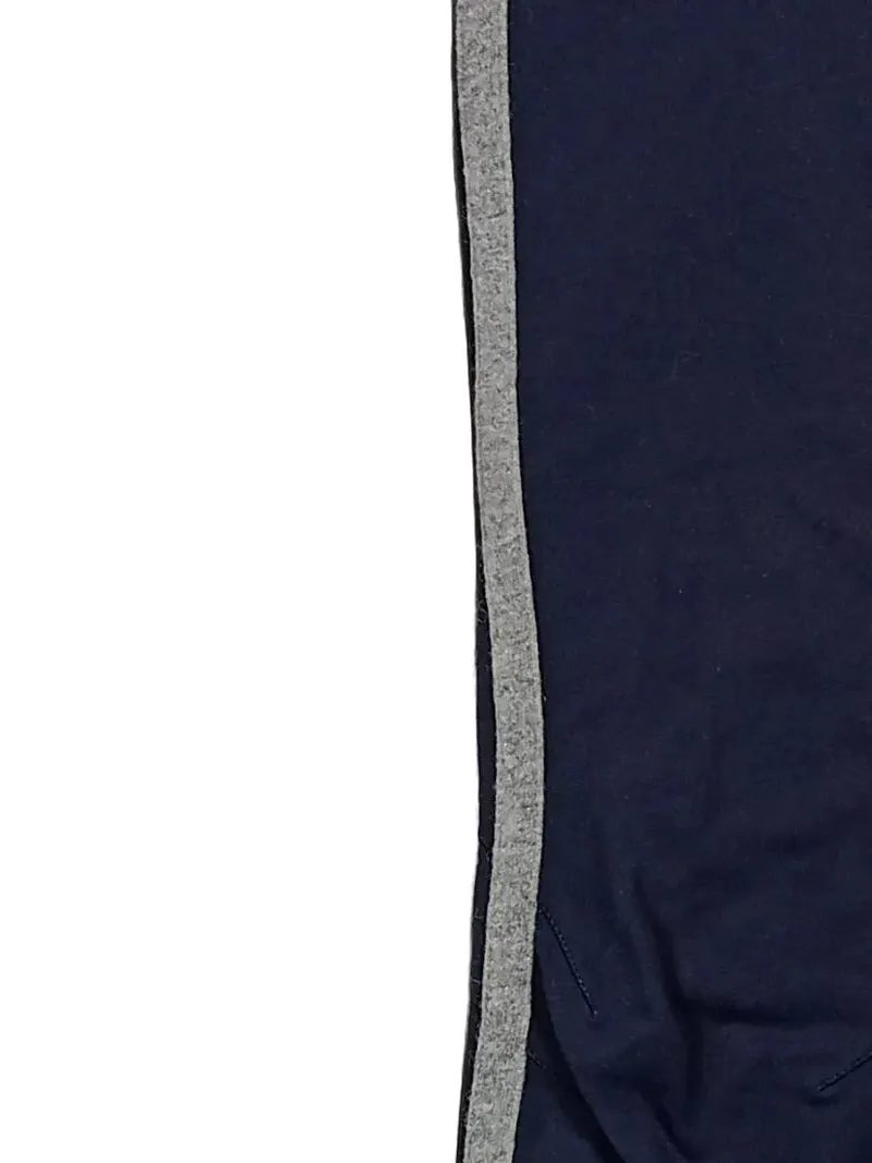 Cambio Damen Stoffhose Streifen Freizeit Blau Gr. W29/38/M L29 5