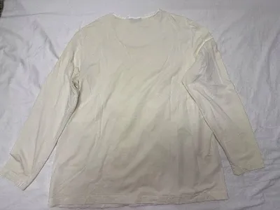 Gerry Weber Langarmshirt Damen Gr. 46 Beige Struktur Elegant