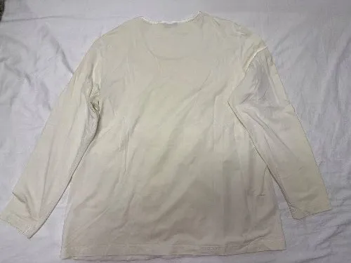 Gerry Weber Langarmshirt Damen Gr. 46 Beige Struktur Elegant 2