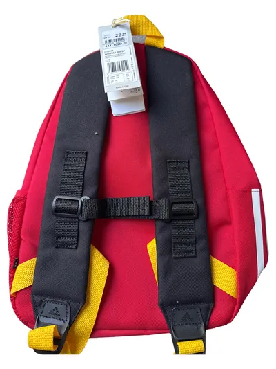 ADIDAS Kinder Rucksack Klein Schule Sportlich Rot Tiermotive