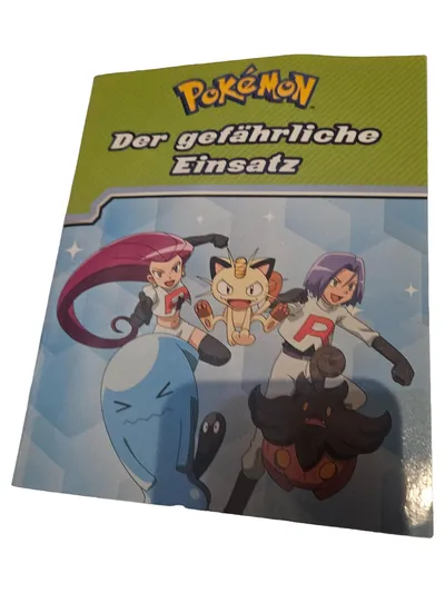 Pokémon Der gefährliche Einsatz Buch Jugendbuch Team Rocket Abenteuer