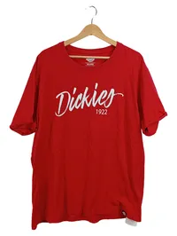 Dickies 1922 T-Shirt Herren Rot Gr. XXL Logo Print Kurzarm 1