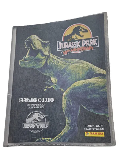 Panini Jurassic Park 30th Anniversary Trading Card Sammelalbum Jurassic World