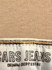 Cars Jeans Mädchen Jeans Straight Leg Strasssteine Blau Gr. 140 5
