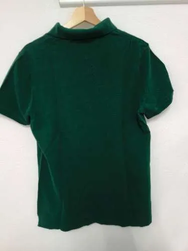 Tommy Hilfiger Poloshirt Herren Gr. M grün Custom Fit Baumwolle