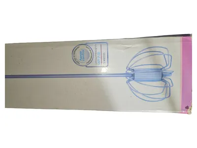 CASA ROYALE Mechanischer Handquirl Schneebesen Metall Blau 34,5cm