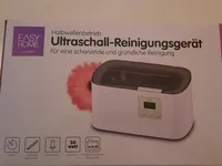 EASY HOME Ultraschall-Reinigungsgerät 50W 0,5L Timer LED-Anzeige Weiß 3