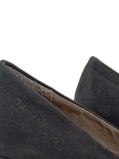 Tamaris Damen Keilabsatz Pumps Wildleder Grau Größe 38 Klassisch