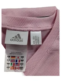Adidas Damen Sport Shirt Gr. 40/L Rosa Schwarz Funktionsshirt 5
