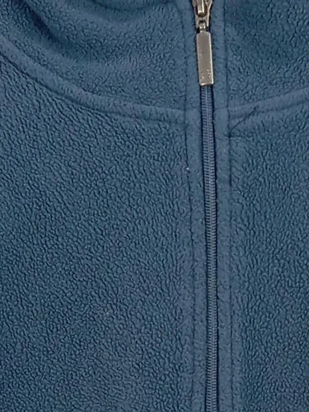 CANDA Herren Fleecepullover Gr. L Blau Half-Zip Pullover Fleece 2