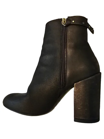 Liebeskind Berlin Stiefelette Leder Braun Elegant Damen Gr. 37