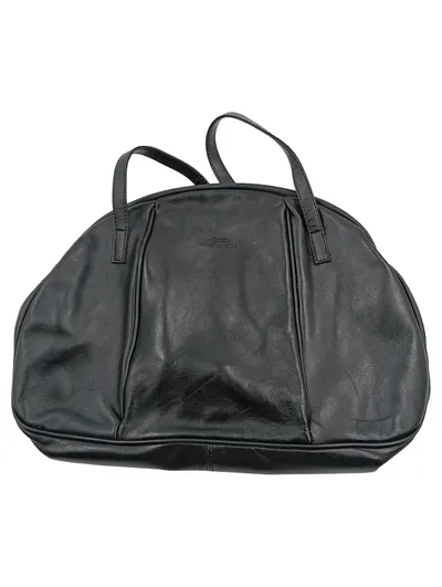 Conti Osvaldo Damen Henkeltasche Leder Schwarz Klassisch Groß