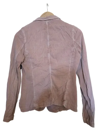 Marc O'Polo Cordjacke Damen Baumwolle Struktur Rosa Gr. 38 M