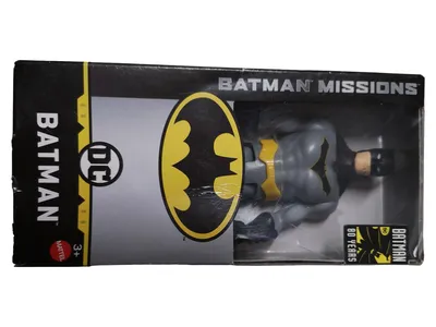 Mattel Batman Missions Actionfigur GCK97 14cm Grau Abenteuer Spielzeug
