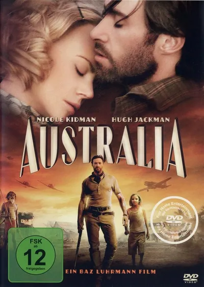 Australia DVD Film Musical Luhrmann Kidman Jackman Abenteuer Drama FSK 12