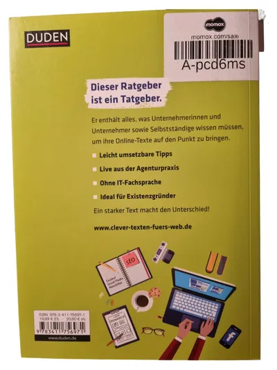 Duden Clever Texten fürs Web Ratgeber Technisches Schreiben Online-Texte