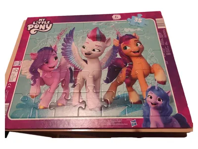 My Little Pony Puzzle 35 Teile Hasbro Kinderpuzzle ab 4 Jahren Rahmenpuzzle
