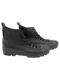British Knights Sneaker High Top Herren Gr. 39 Schwarz Leder Schnürschuhe 1