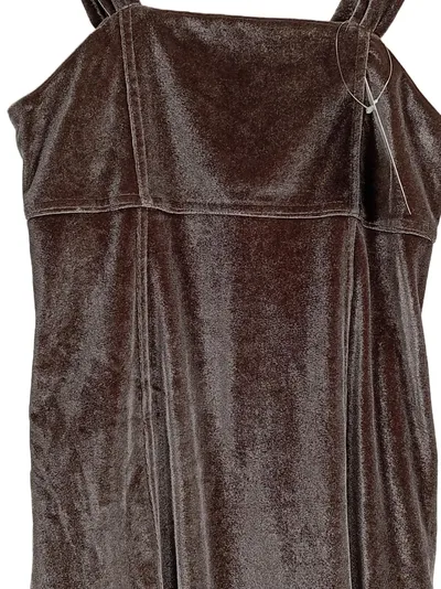 Abercrombie Kids Kleid Mädchen Festlich Elegant Braun Gr 128 Polyester