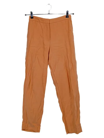 Mango MNG Stoffhose Damen Gr. S/36 Orange Baumwolle Modern