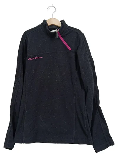Maui Wowie Damen Fleece Pullover Gr. 34/XS Schwarz Pink Funktionsshirt