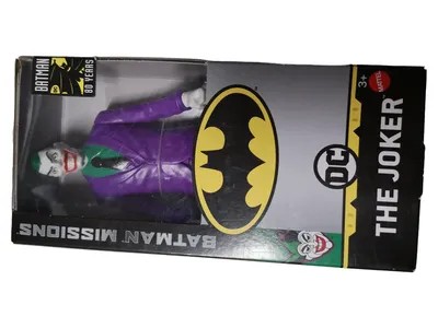 Mattel Batman Missions The Joker Actionfigur GCL01 16cm Lila Abenteuer