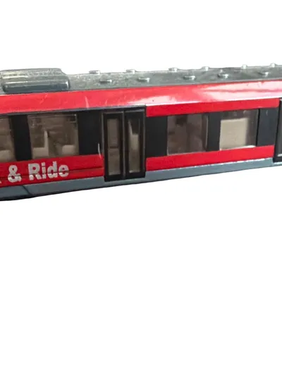 SIKU Park & Ride Spielzeug Eisenbahn Rot Metall Kunststoff Kinder