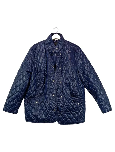 Paola! Damen Steppjacke Gr. 46/3XL Blau Gesteppt Übergangsjacke