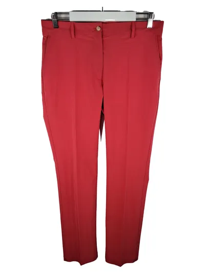 J.Lindeberg Stoffhose Herren Elegant Business Chino Rot W30 S