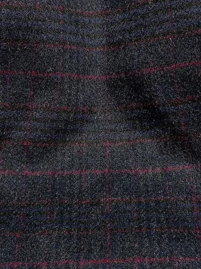 Göttmann Schiebermütze Flatcap Herren Grau Kariert Wolle Klassisch
