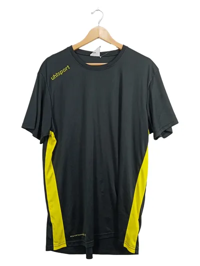 Uhlsport Herren Sport Shirt XL Schwarz Funktionsshirt