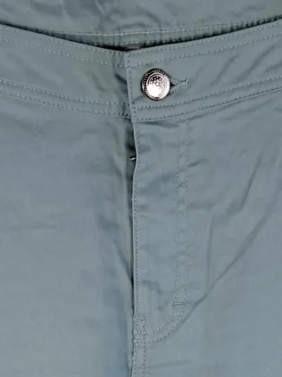 ElleNor Capri Jeans Damen Hose Grau Gr. W33/48/XL Baumwolle Stretch Freizeit