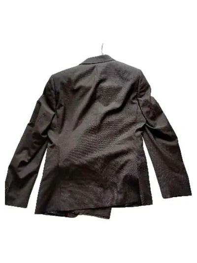Roy Robson Herren Anzug Gr. 102 Slim Fit Grau Wolle Business