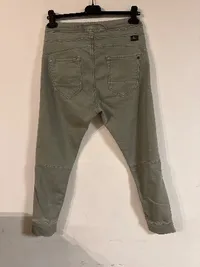 COJ Denim Jogginghose Damen Gr. 38/M Oliv Stretch Casual Hose 2