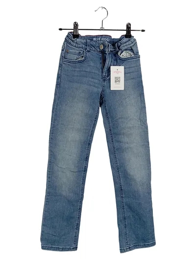 Blue Ridge Jeans Kinder Relaxed Fit Gr. 140 Blau Denim Hose