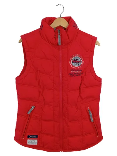 SOCCX Damen Steppweste Rot Gr. 36/S Yacht Race Maritim Weste