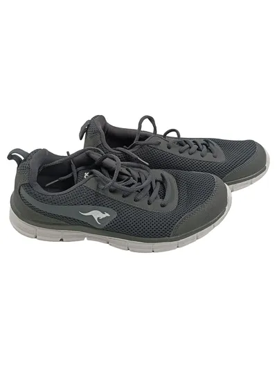 KangaROOS ST.L Sportschuhe Herren Laufschuhe Gr. 39 Grau Mesh Sneaker