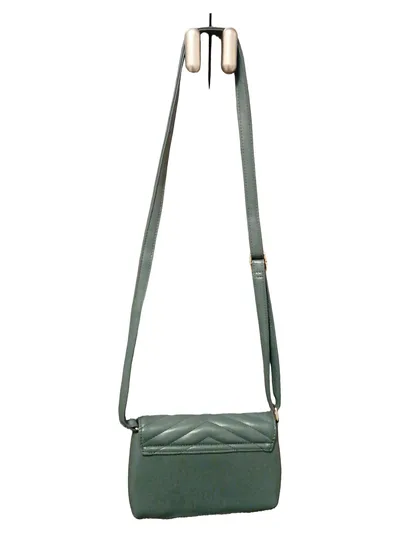bpc bonprix collection Umhängetasche Damen Grün Gesteppt Crossbody Bag
