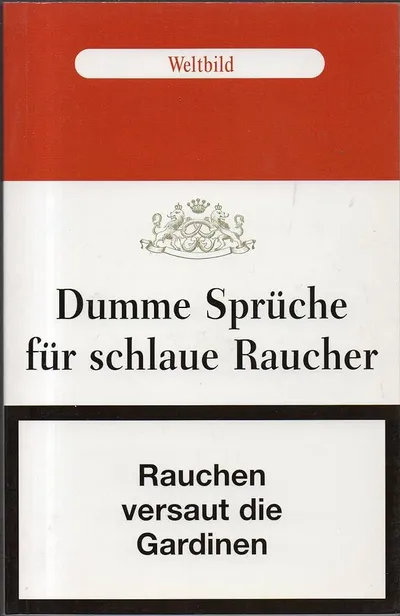 Weltbild Humorbuch Rauchen Sprüche Witzesammlung Hardcover Geschenkidee