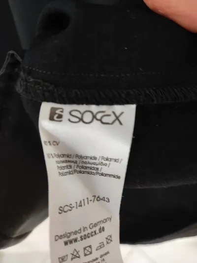 SOCCX Damen Etuikleid Schwarz Gr. 36 S Kurzarm Elegant
