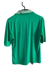 Chervò Damen Poloshirt Gr. 40/L Grün Sportlich Kurzarm 2