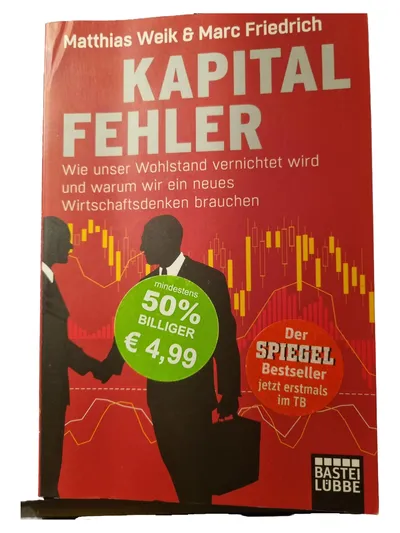 Kapitalfehler Weik Friedrich Taschenbuch Wirtschaft Fachbuch Wohlstand