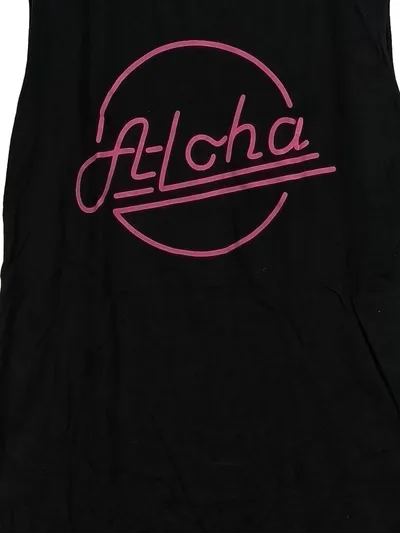 Vingino Mädchen Top Tanktop Aloha Gr. 152/14 Schwarz Pink