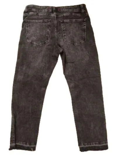 Zara Damen Jeans Straight Leg Grau W29 L26 Baumwolle Casual Alltag