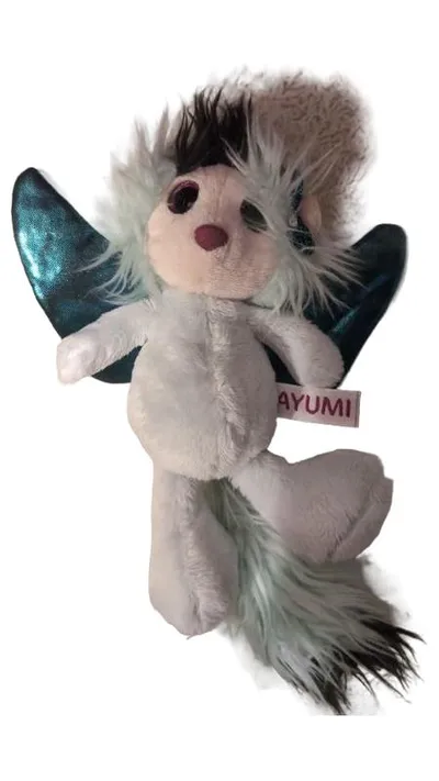 Ayumi Fee Kuscheltier Plüschtier mit Flügeln Mehrfarbig 24 cm